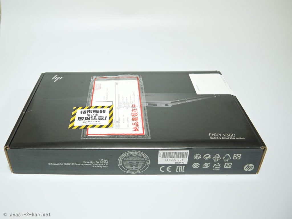 HP ENVY x360 13 Package